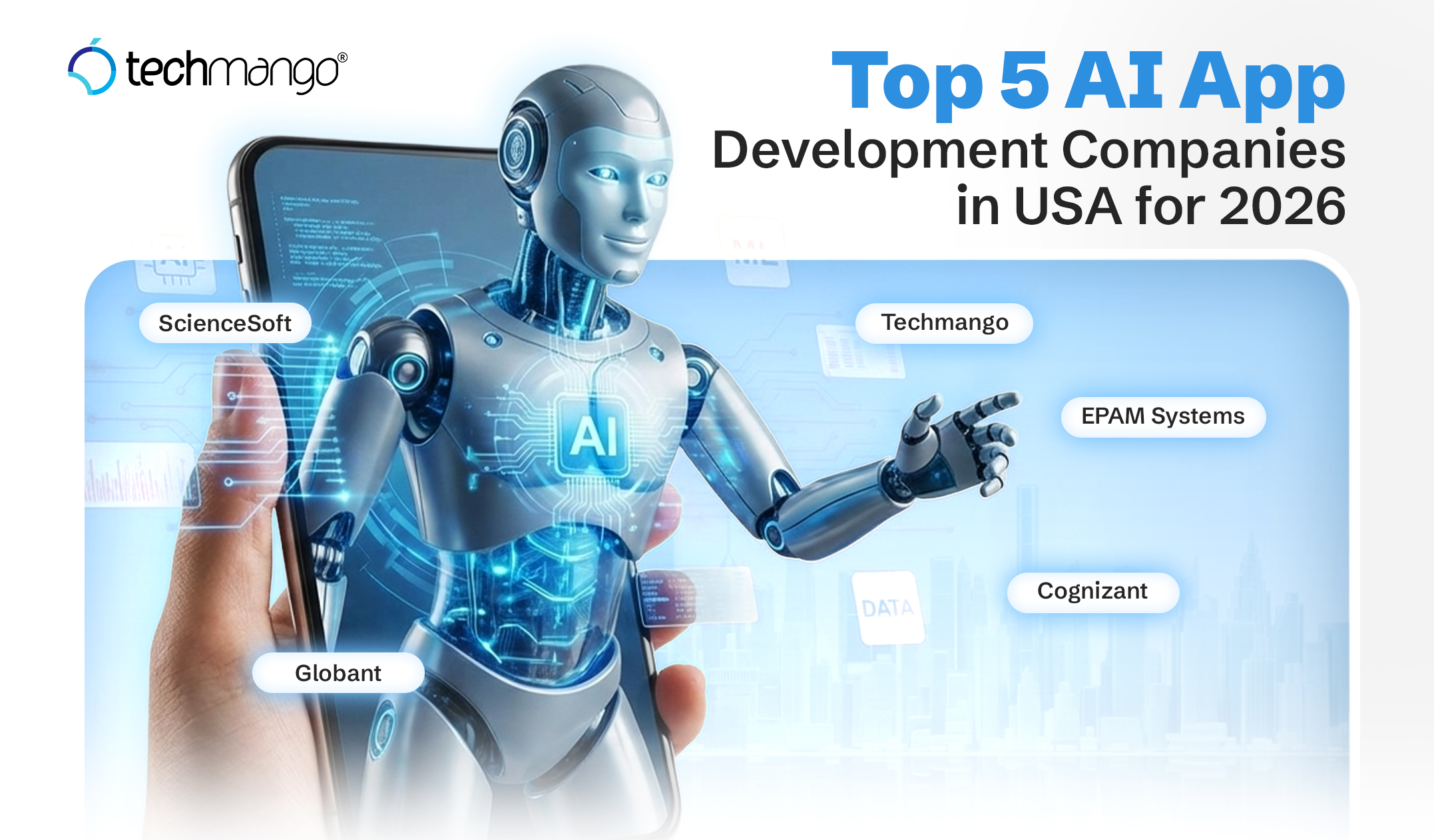 Top 5 AI App Development Companies in USA for 2026