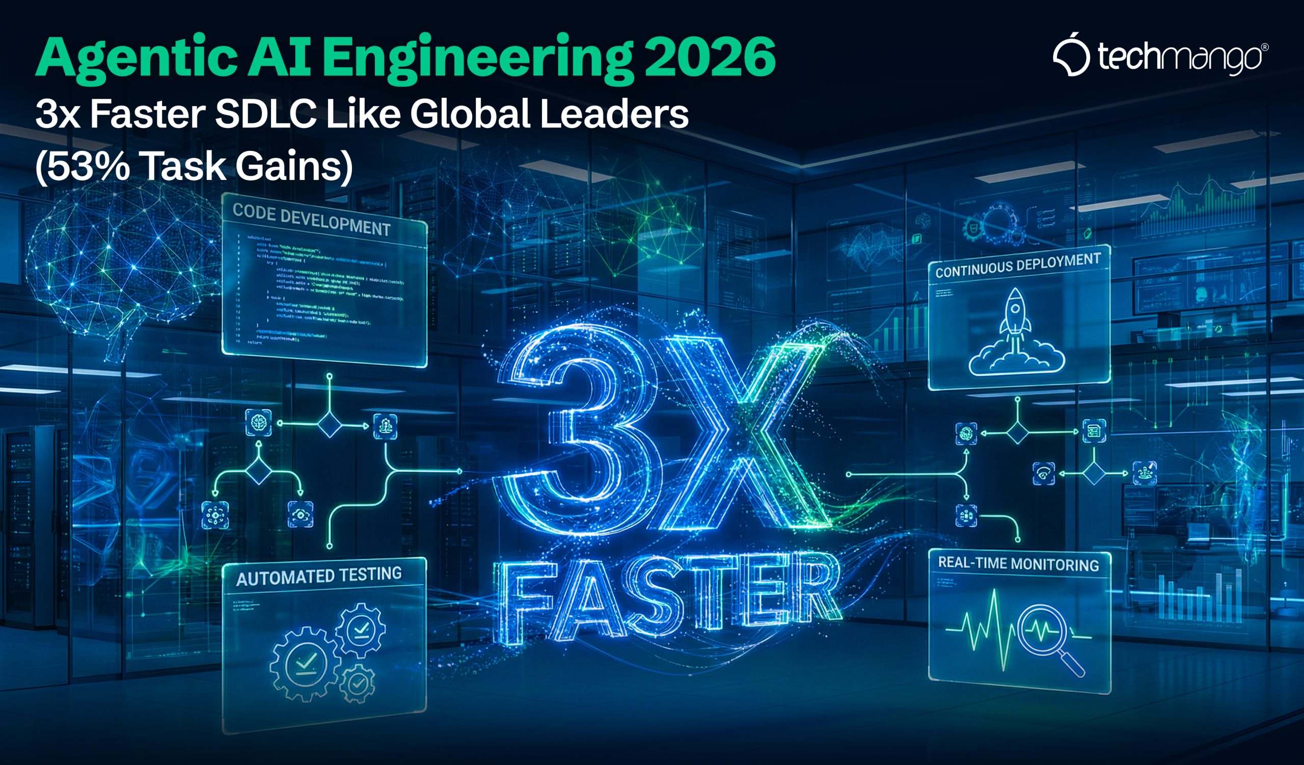 Agentic AI Engineering 2026 3x Faster SDLC Like Global Leaders (53% Task Gains) Agentic AI Engineering 2026: 3x Faster SDLC Like Global Leaders (53% Task Gains)